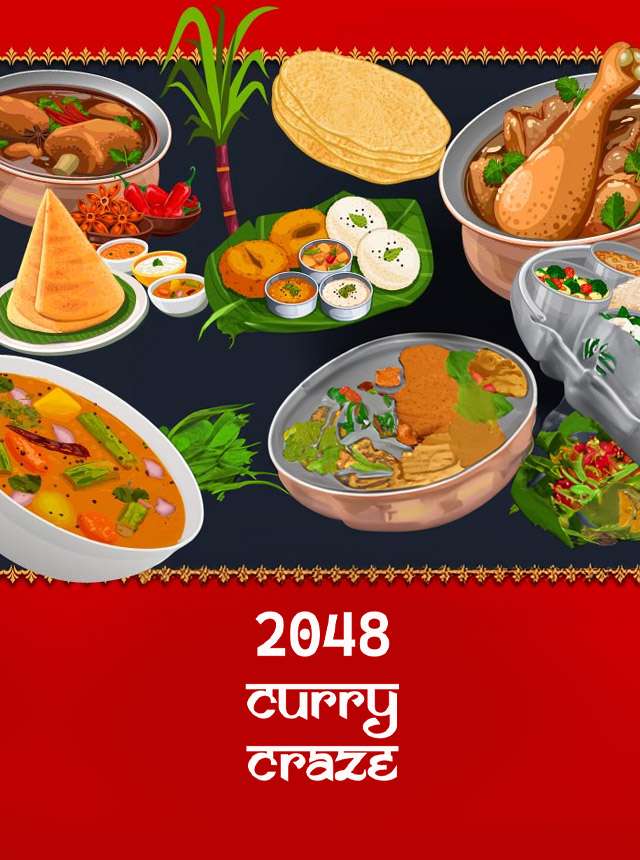 Play 2048 Curry Craze Online