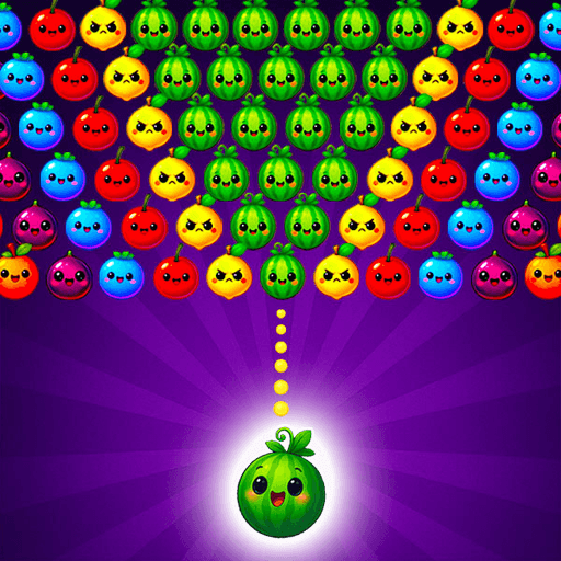 Play Fruit Frenzy Bubbles Online