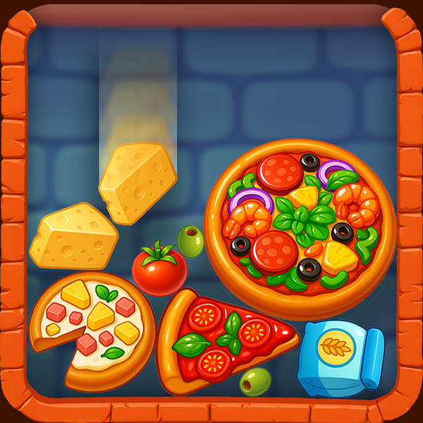 Play Merge My Pizza Online