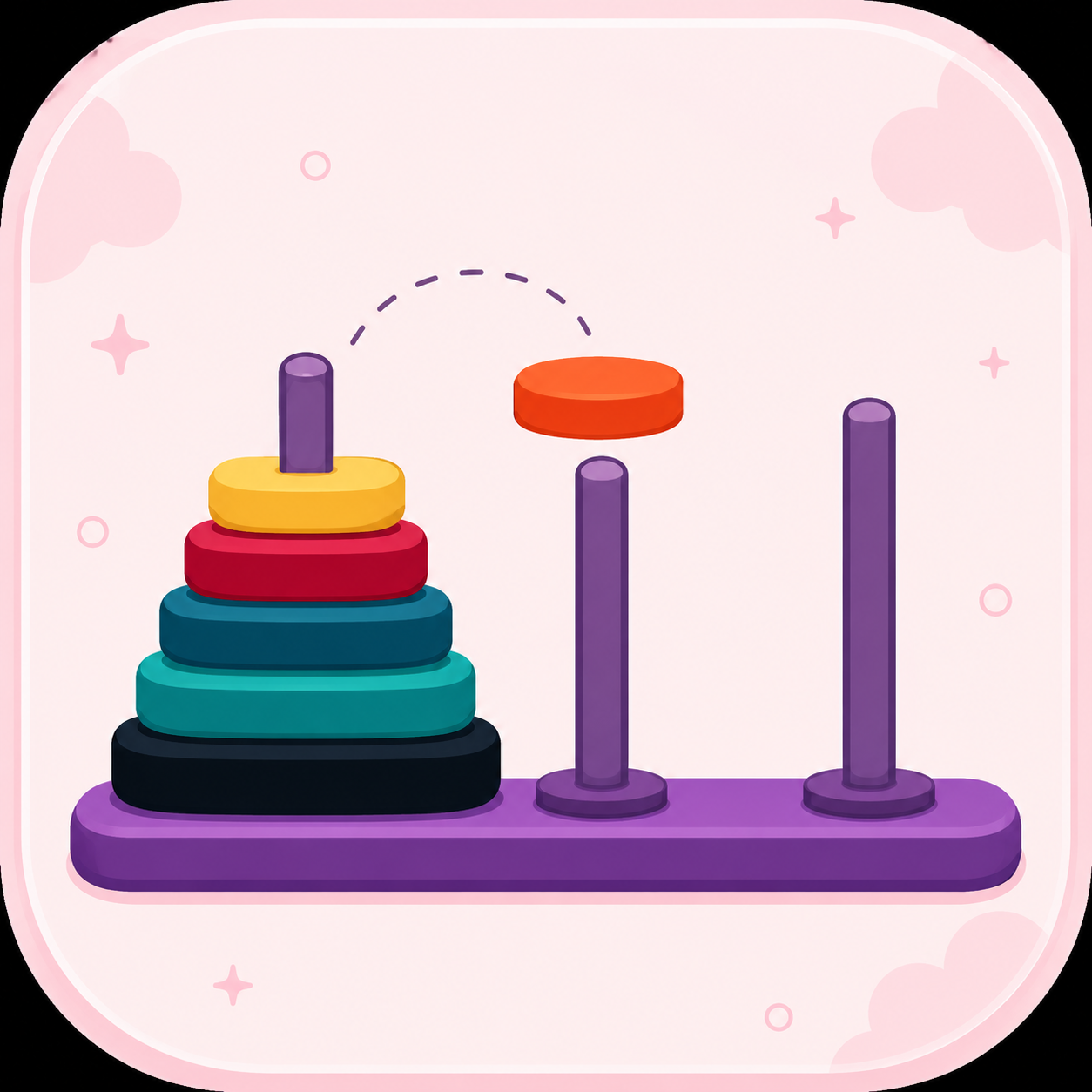 Play Tower of Hanoi Online