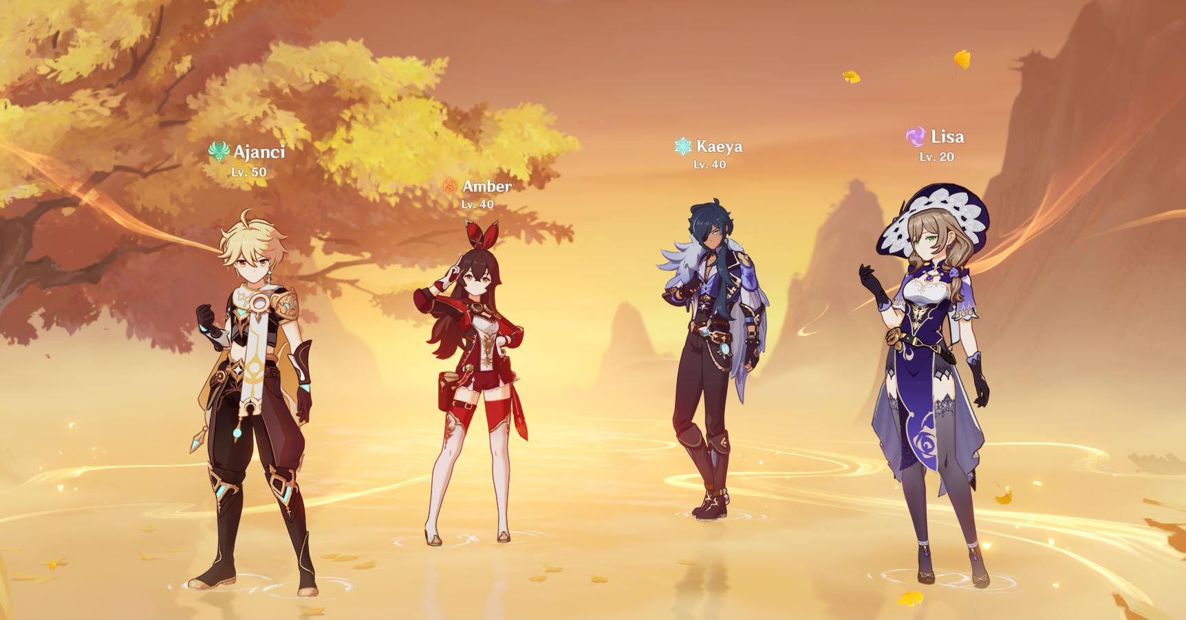 Genshin Impact Characters
