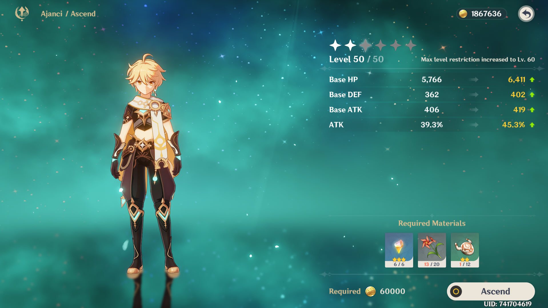 Level Scaling on Genshin Impact