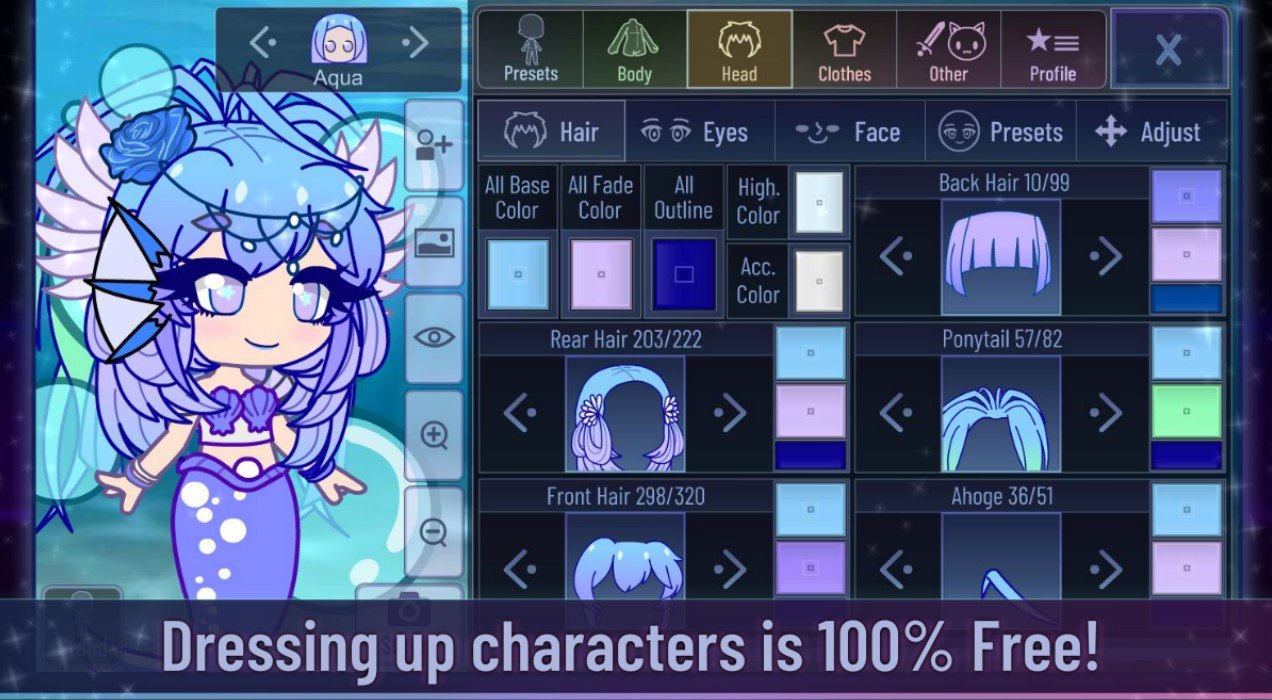 Customize Characters on Gacha Club