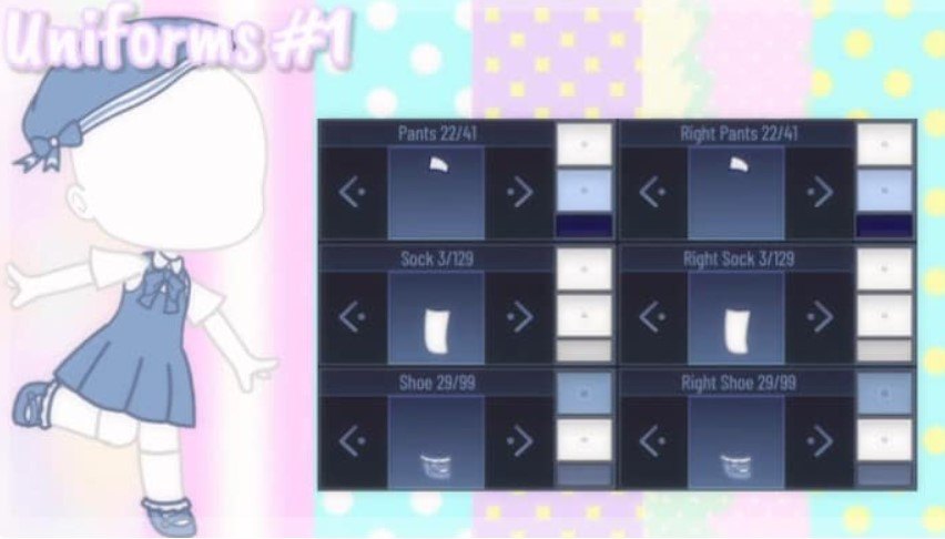 Anime Protagonist Outfit in Gacha Club