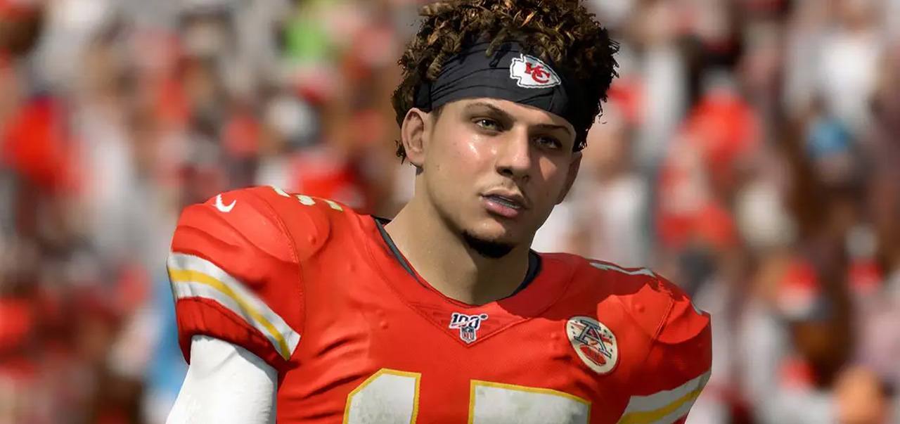 Patrick Mahomes on Madden NFL 24