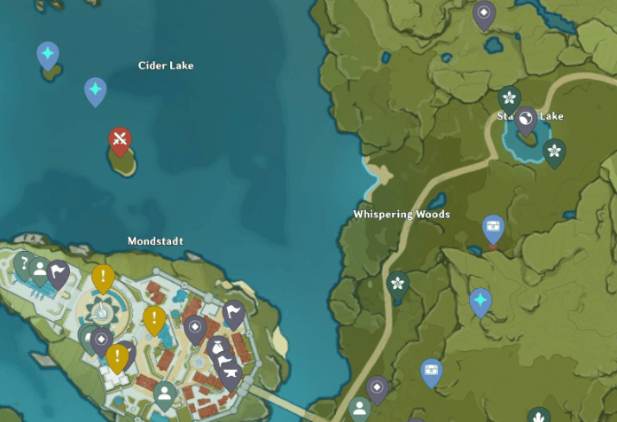 Interactive Map Magic in Genshin Impact