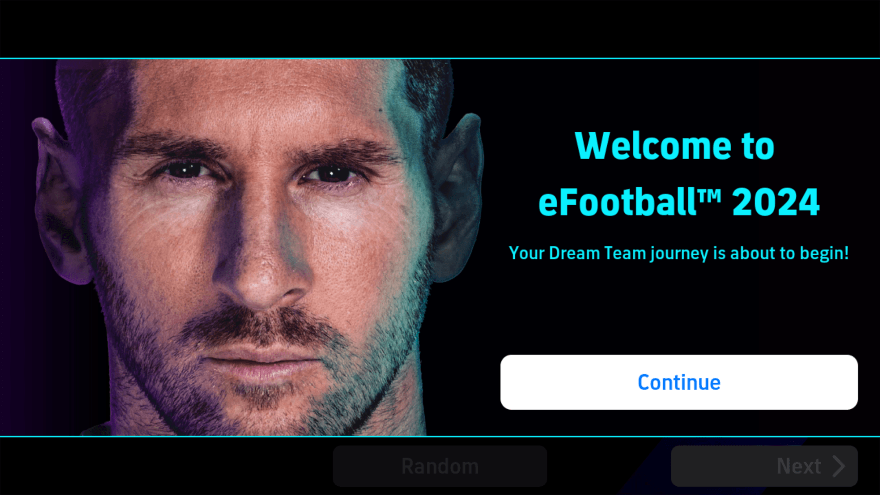 Leo Messi in eFootball 2024