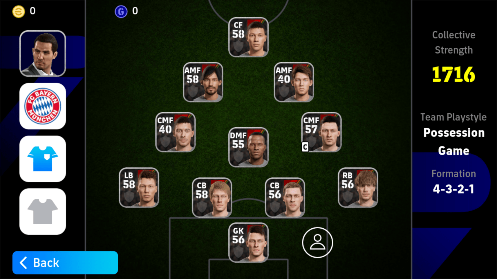 4-3-2-1 Formation in eFootball 2024