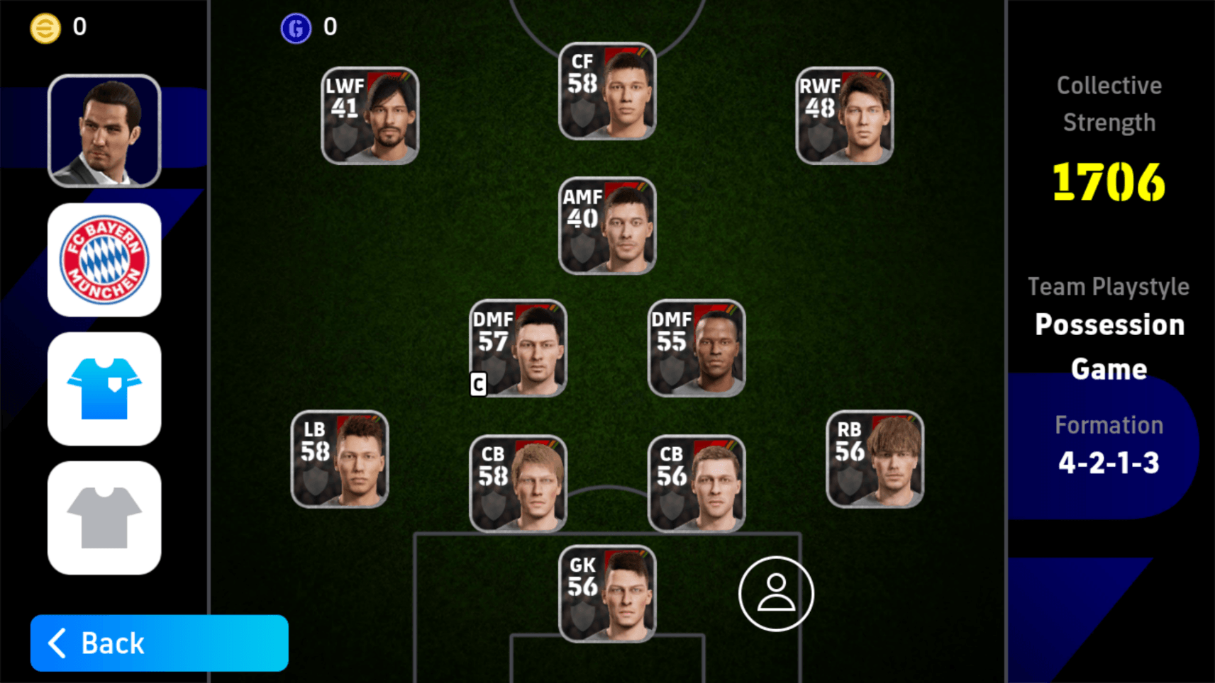 4-2-1-3 Formation in eFootball 2024