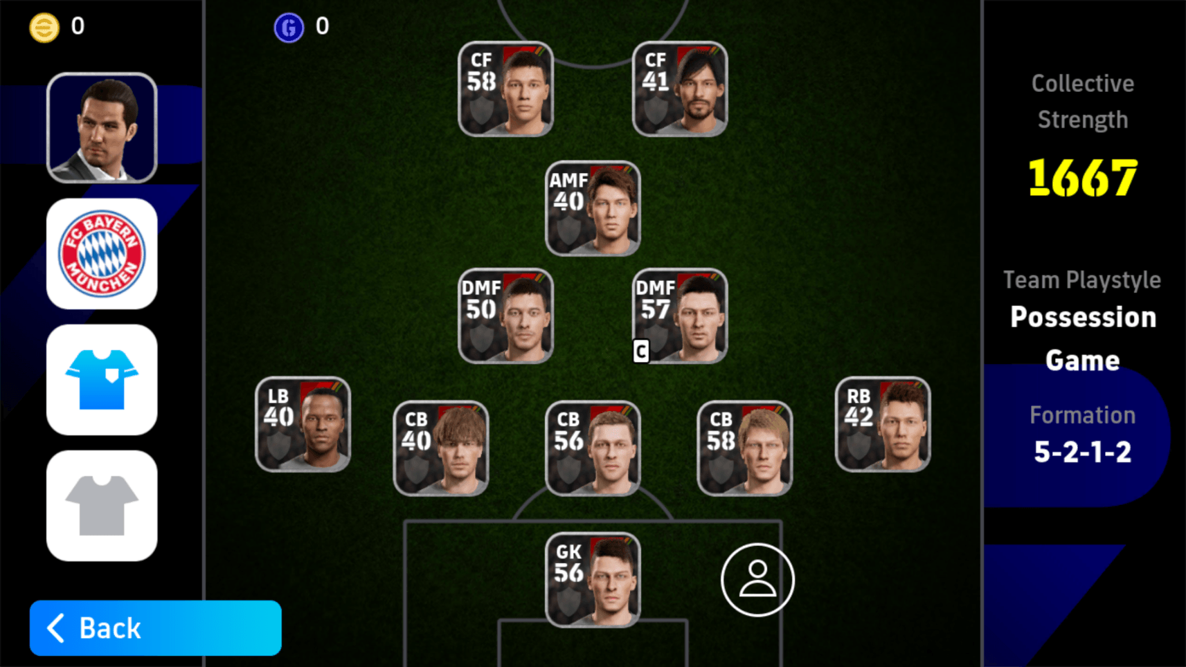 5-2-1-2 Formation in eFootball 2024