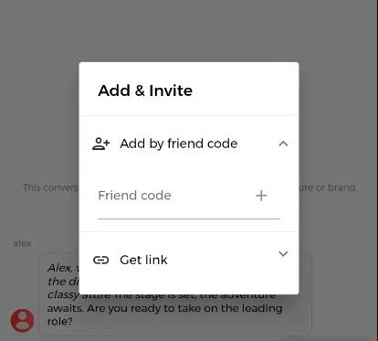 Add & Invite a Friend