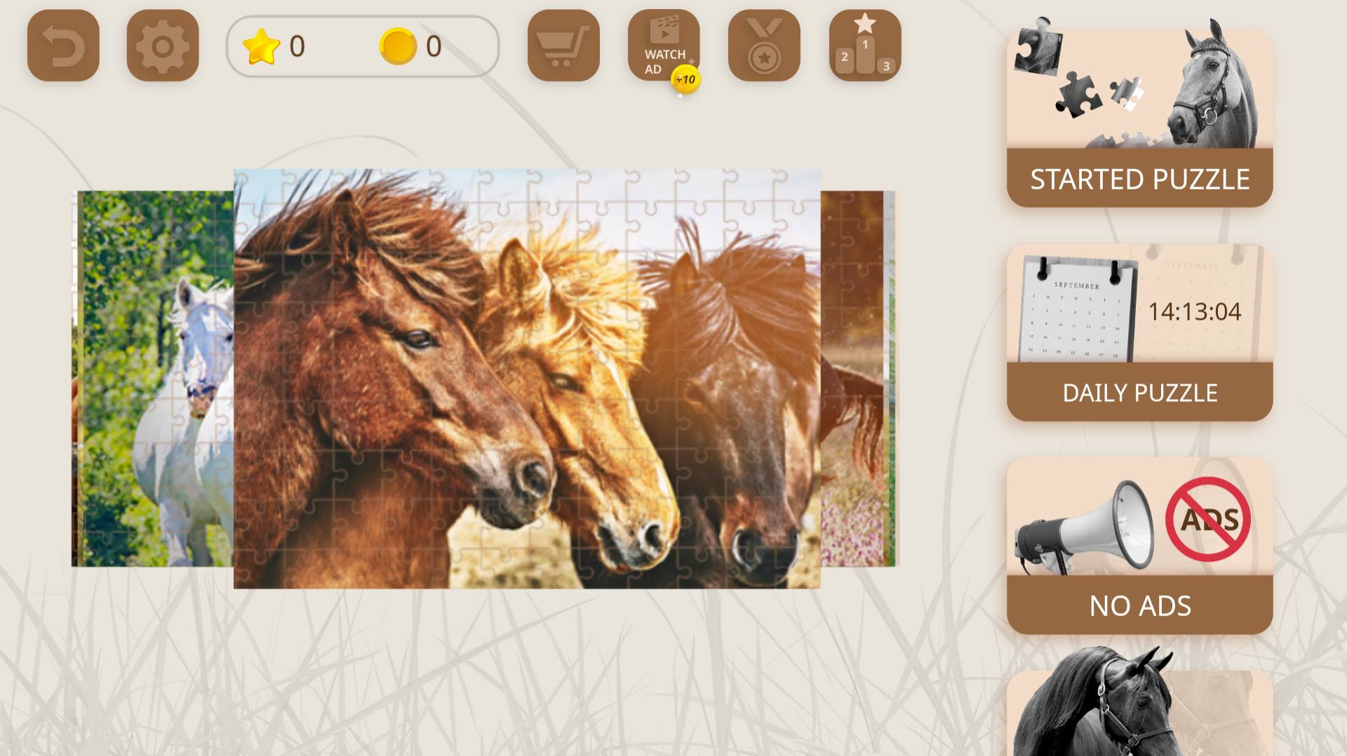 Jigsaw Puzzle Horse Edition Online