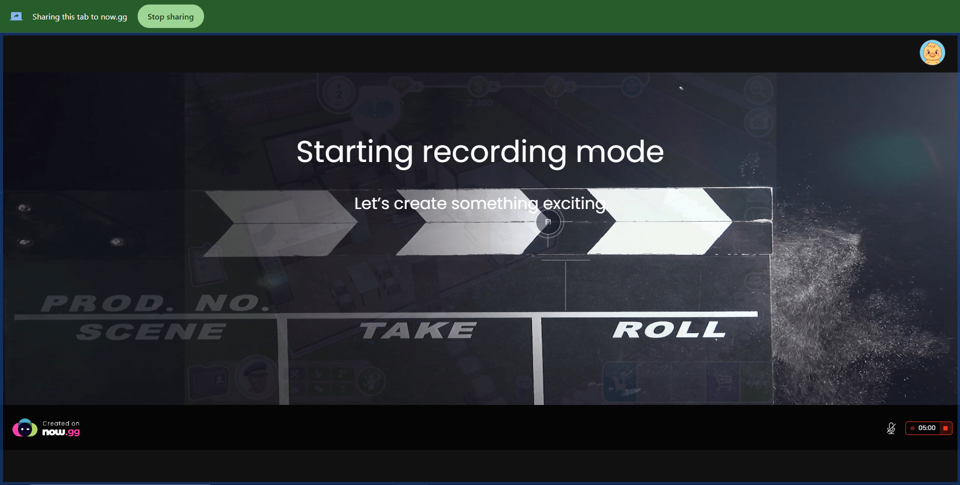 Starting Recording Mode