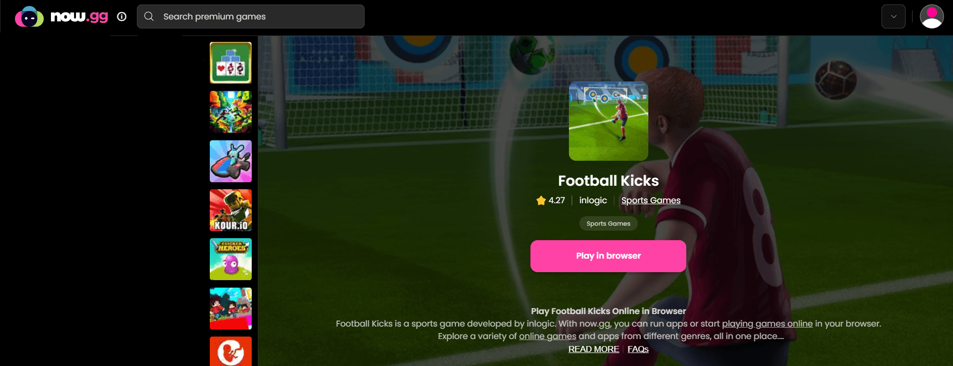 Football Kicks Online