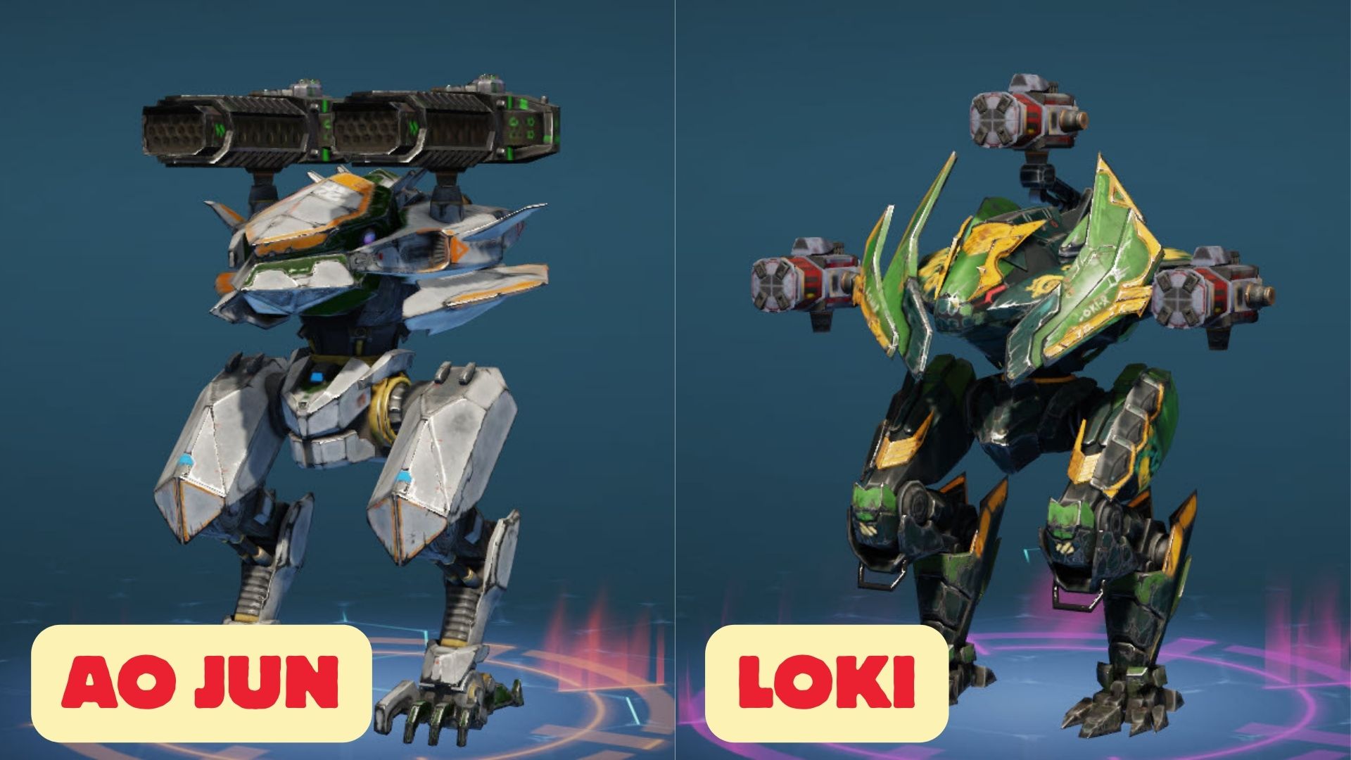 Top Stealth Robots - Ao Jun & Loki