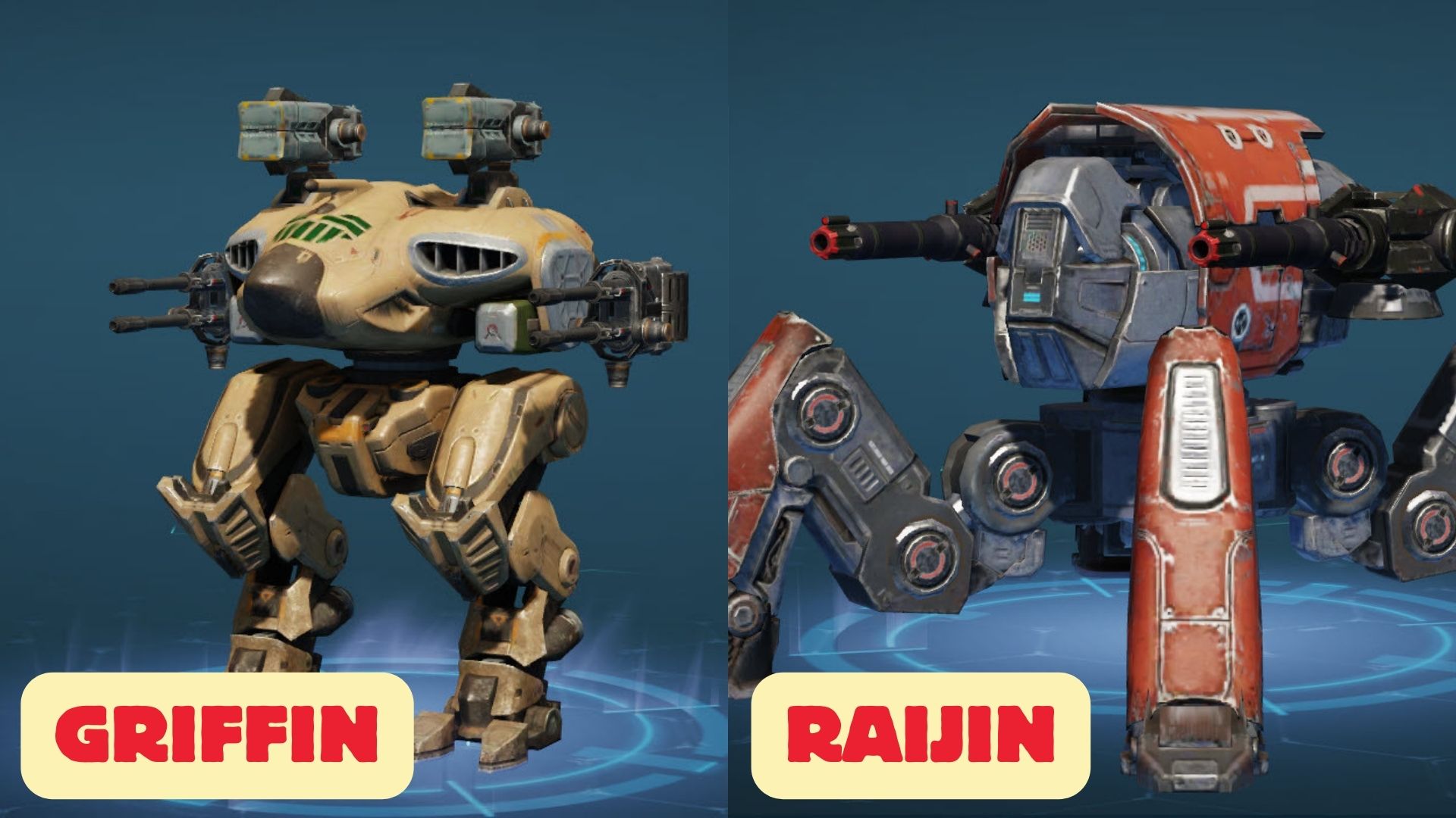 Tactical Advantage Robots - Griffin & Raijin