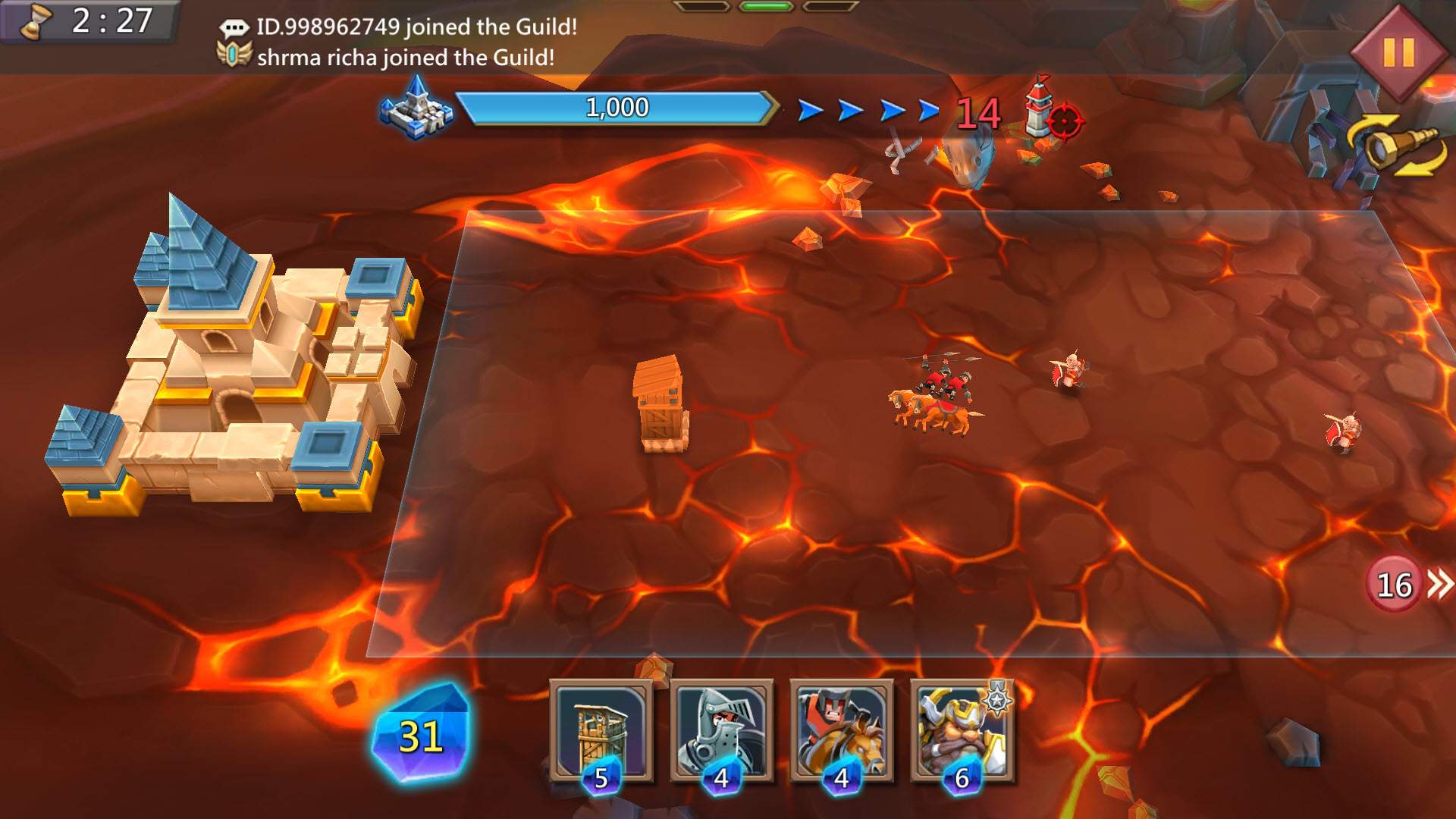 Lords Mobile - Learning from Defeat
