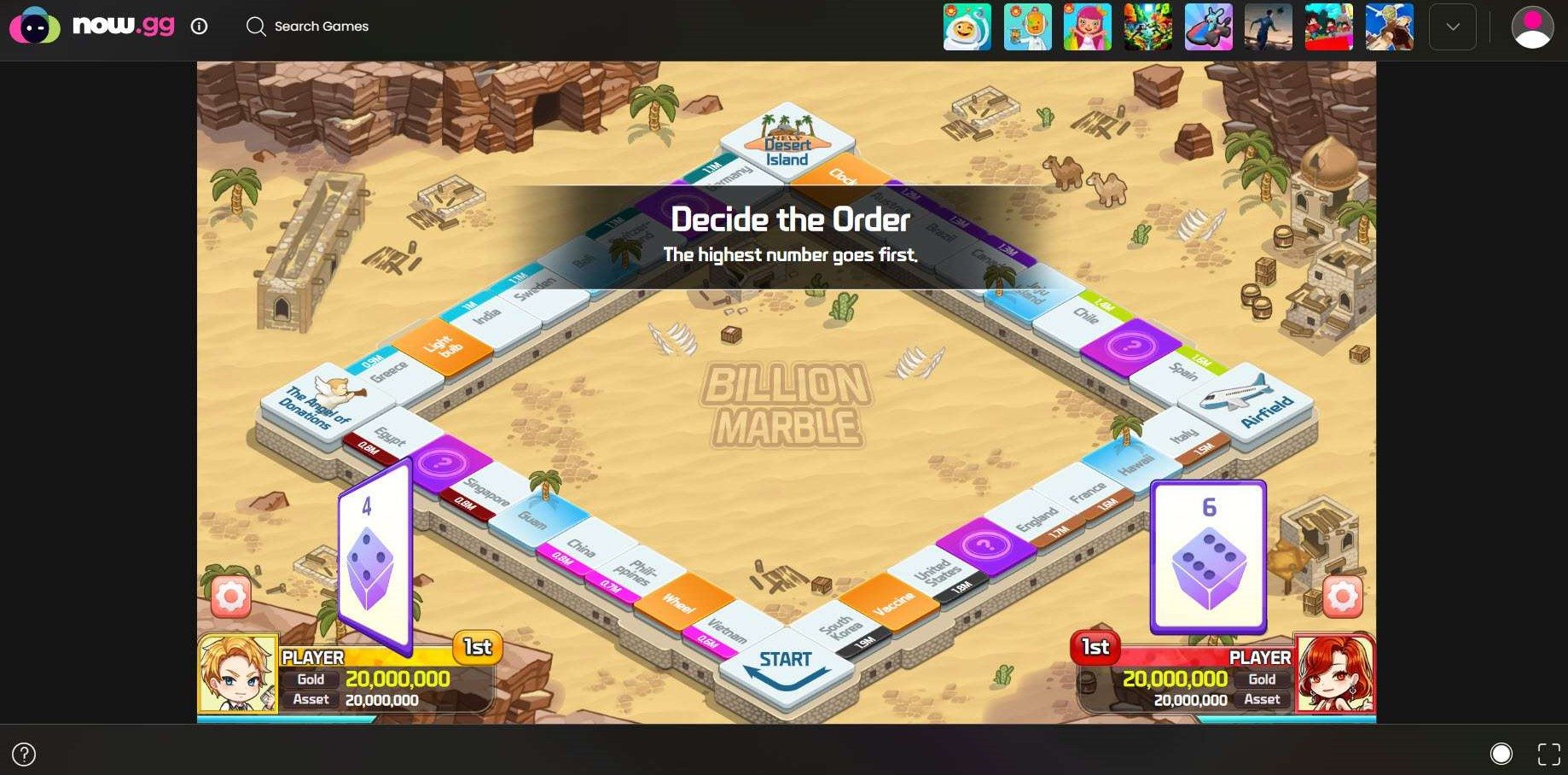 Billion Marble Online