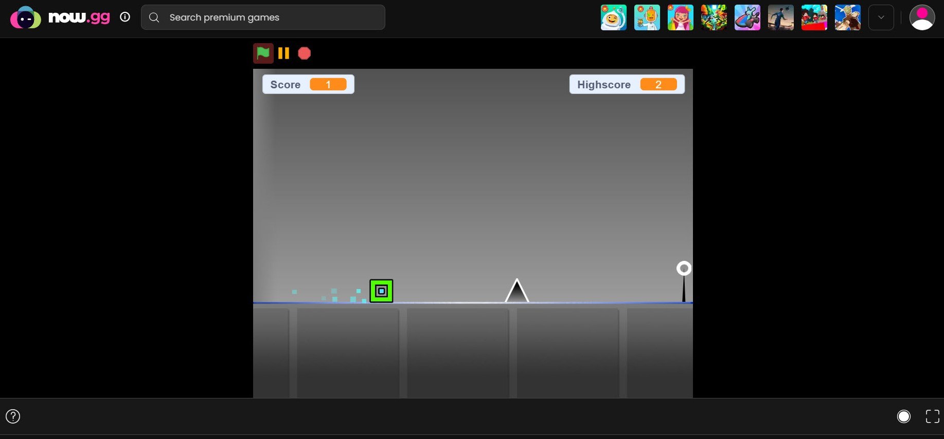 Geometry Dash Meltdown Online
