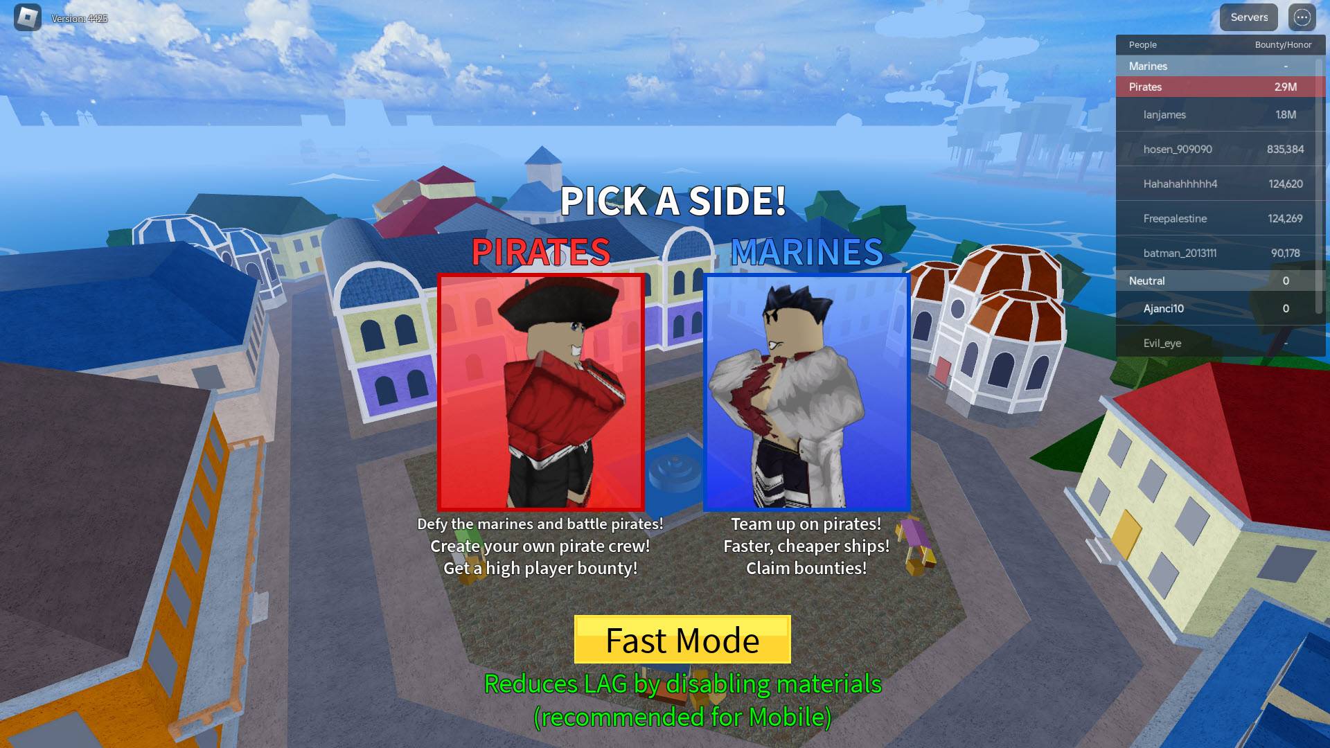 Choosing Factions - Pirates or Marines