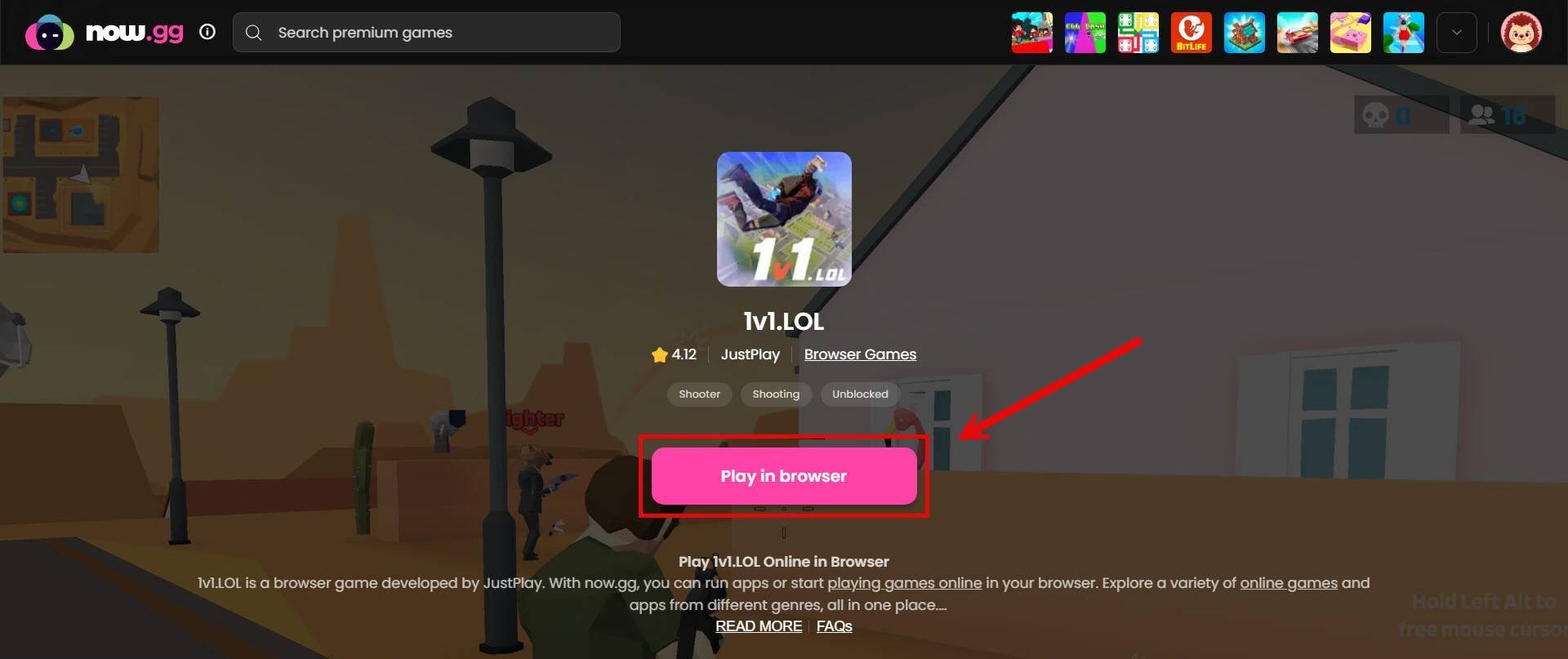 Launch the Game